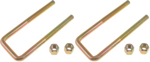 Dorman 35654 U-Bolt 5/8 X 8 X 2-5/8 Square Universal Fit (Pack of 2) 5/8-8 (Pack of 2)