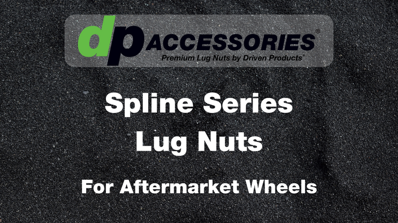 DPAccessories Black M12x1.50 Lug Nuts for Aftermarket Wheels - Closed End Spline Tuner - 34mm (1.35") Tall - Set of 27 - D5246P-2308/27 27 Lug Nuts & 1 Tool for Aftermarket Wheels