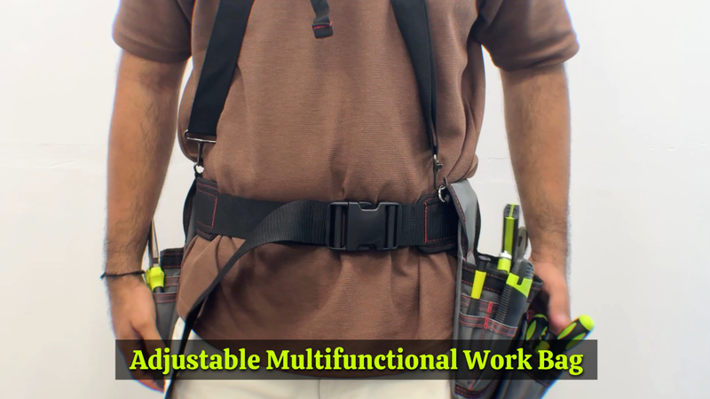Tool Belt, Tool Belts for Men with Suspenders TB-1