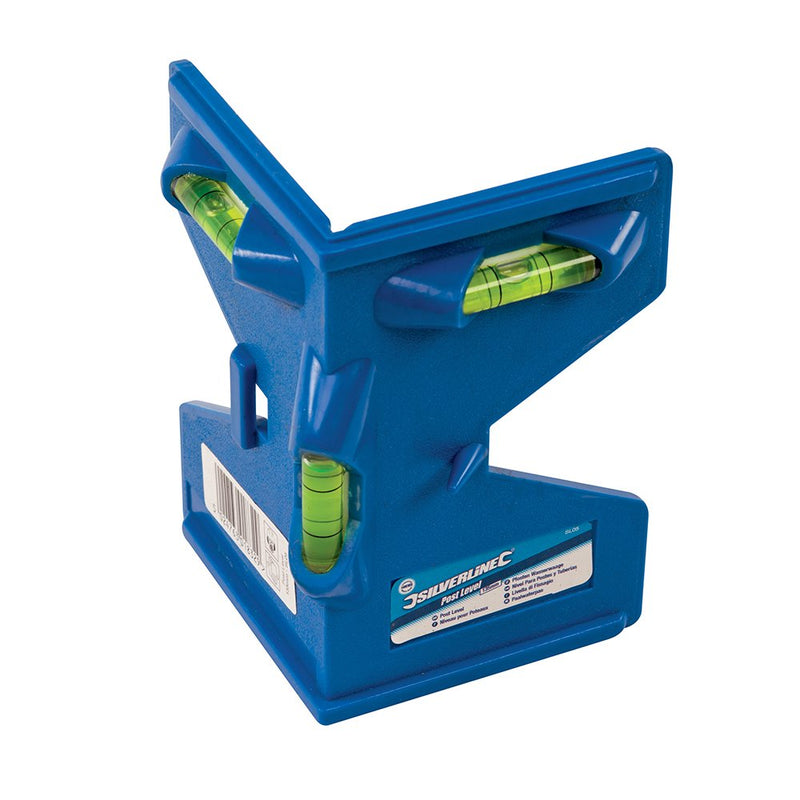Silverline SL05 post spirit level, 140x100 mm 1 Magnetic