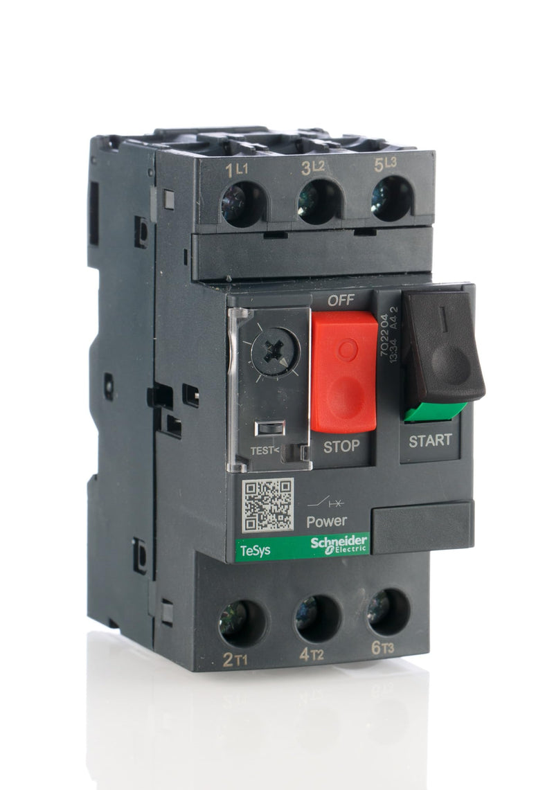 Schneider Electric | GV2ME16 - Motor protection switch, 3p, 9-14A, push-button operation, screw connection - 45 x 89 x 78.2 mm 0.000000