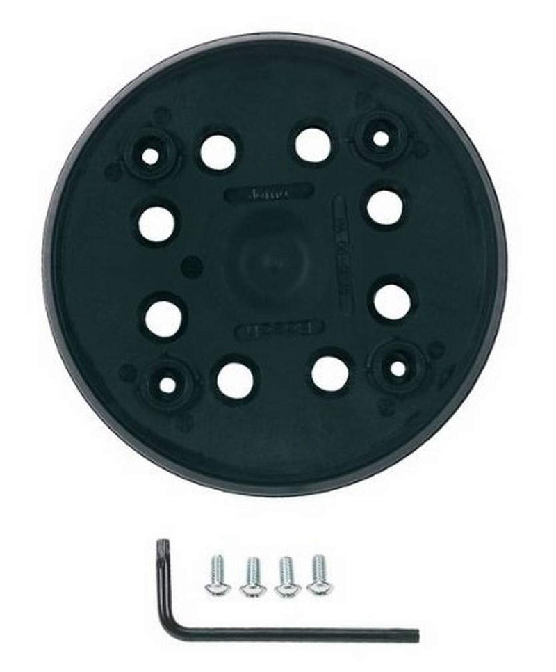Bosch Accessories Bosch Professional sanding disc (Ø 125 mm, medium hard, with Velcro system, accessories for eccentric sander PEX 270 A/PEX 270 AE), black single