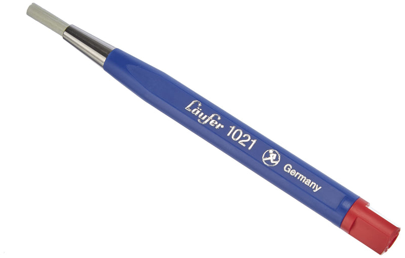 Läufer 69119 Fibreglass Eraser Pen for Erasing and Cleaning, Refillable Glass Eraser with Metal Tip, Fully Adjustable