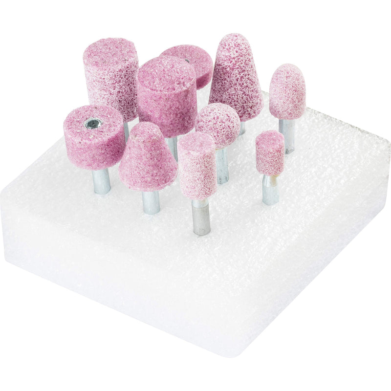 Pferd 33920131 EK Coarse Mounted Point Set, Multi-Colour, 6 mm Steel Edge design Schaft-ø 6 mm