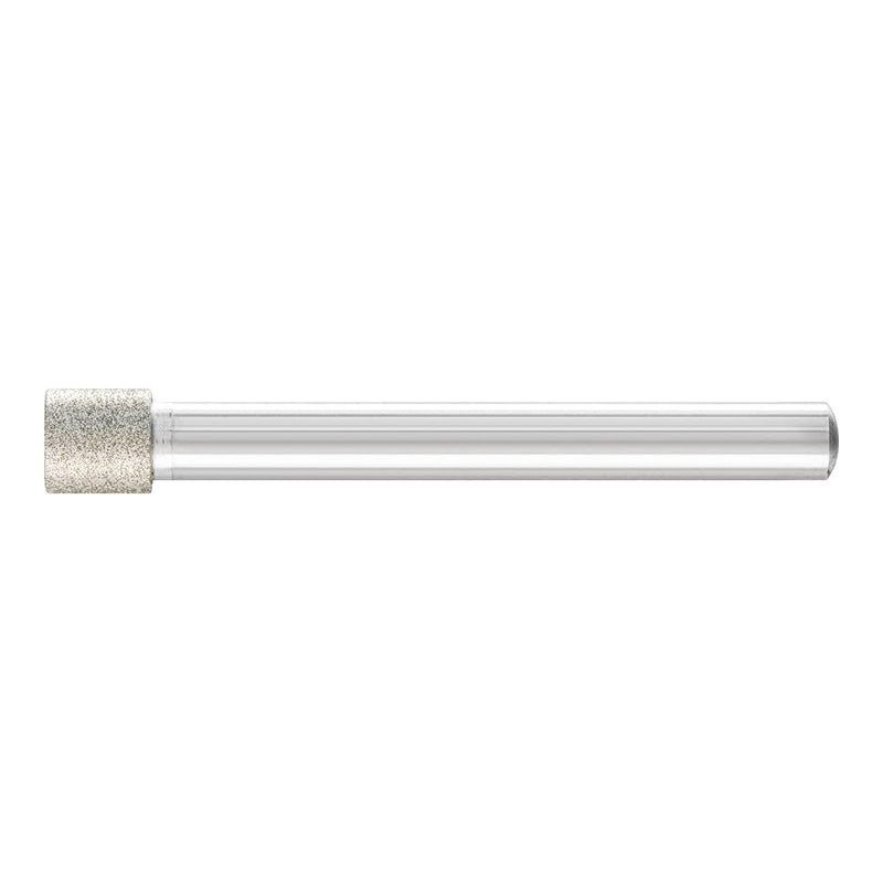 PFERD diamond grinding point cylindrical shape | Ø 8.0mm shaft ø 6mm D126 (medium) | 36008010 – for grinding holes/radius diameter 8.0mm grit D126