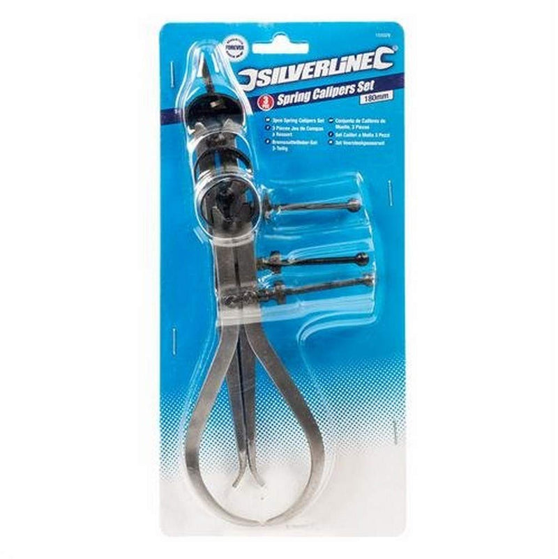 Silverline 155026 compass and stylus, 3-piece. Set 3 pieces 1 3pce