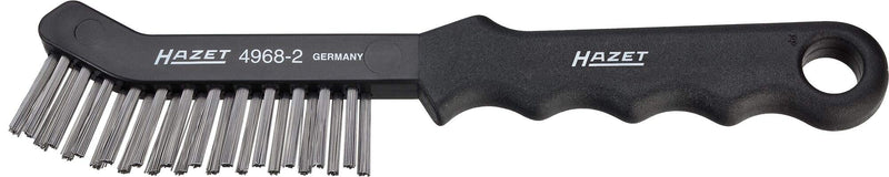 HAZET brake caliper brush 4968-2 | Narrow design, plastic handle with hanging hole | for removing stubborn brake dust and dirt in the disc brake caliper