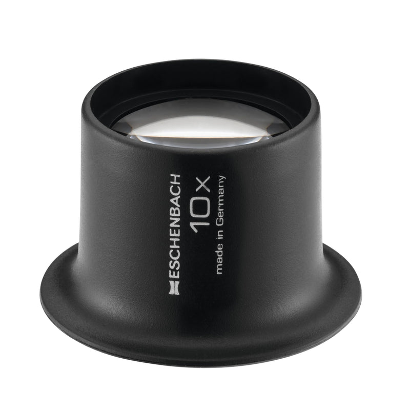 Eschenbach Optik Watchmaker's Magnifier with 10x Magnification and Aspherical Lens | Made in Germany