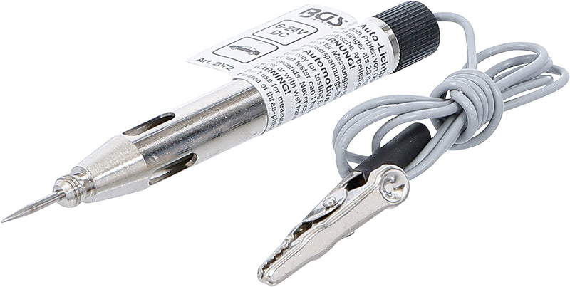 BGS 2072 | Car light tester | 6 - 24V | with fixed cable and crocodile clip