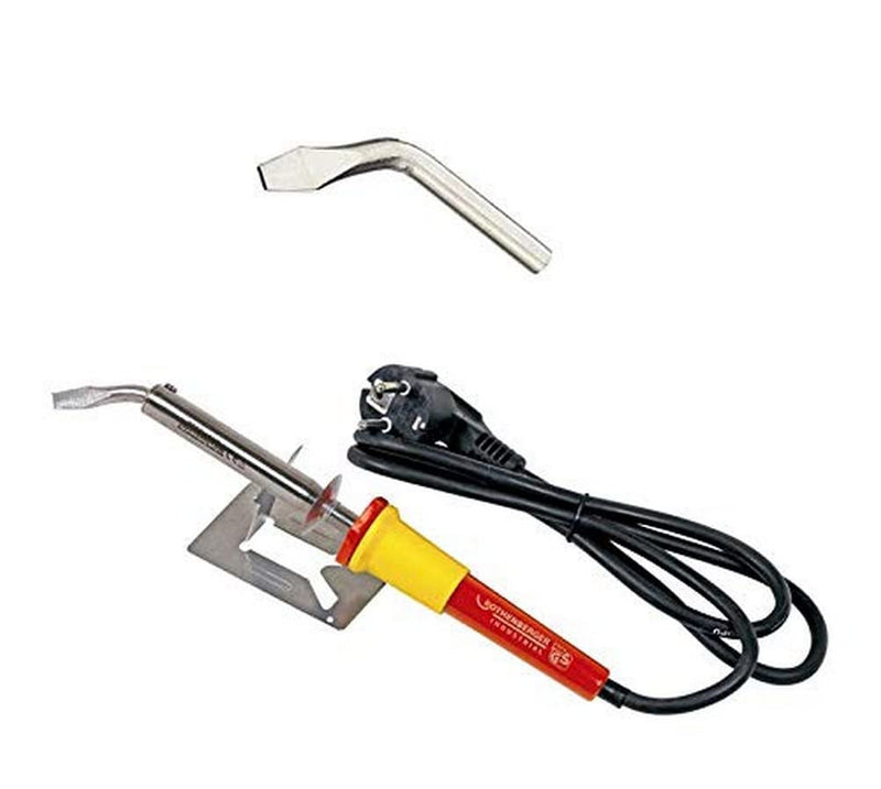 ROTHENBERGER Industrial soldering iron, 100 W, incl. device support + CU tip angled/flat, 035959