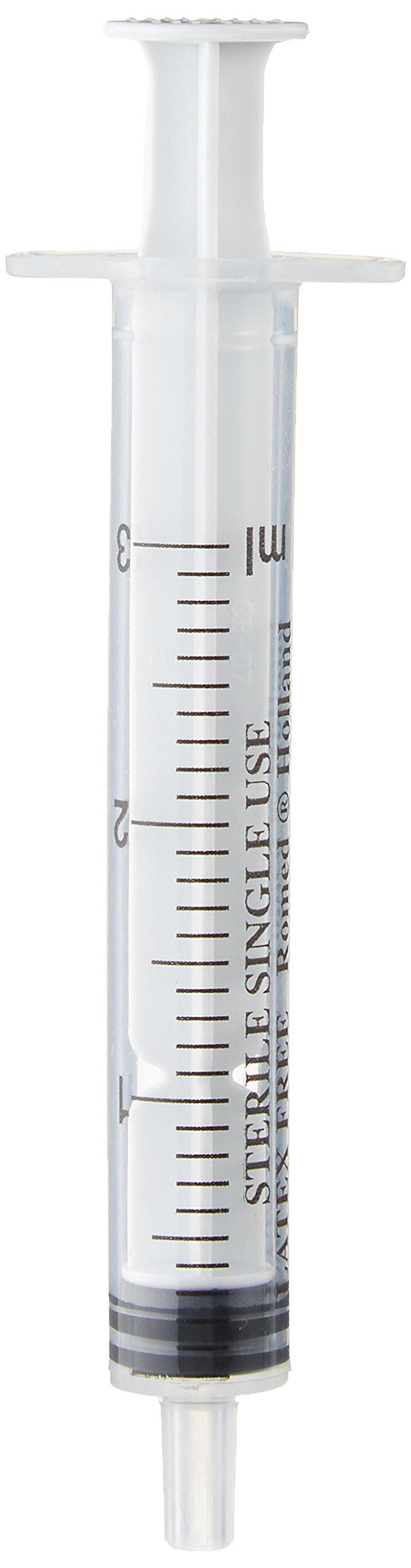 100 disposable syringes 2 - 3 ml branded goods from Romed, individually sterile packed