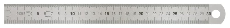 KS Tools 300.0111 Semi-flexible steel rule, 500mm 500mm