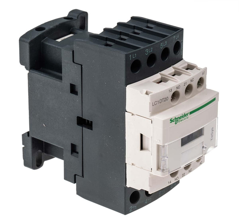 Schneider Electric LC1DT20P7 power contactor LC1D 4p, +1S+1Ö, motor protection, coil 230 V AC