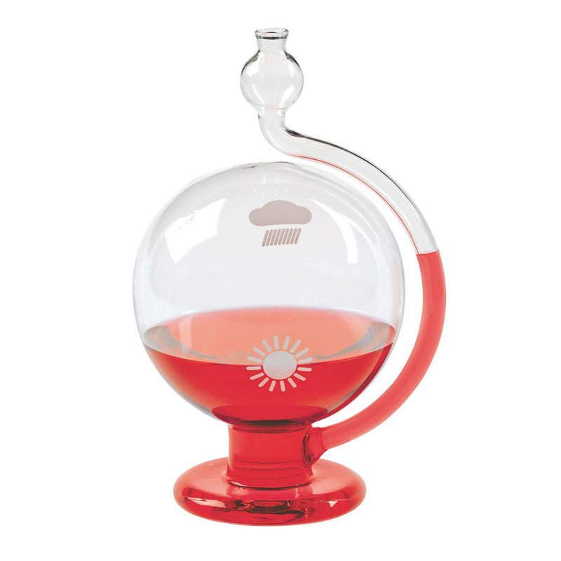 TFA Dostmann GOETHE Barometer, 29.2000.01, for local weather forecast, simple design, different colors, L 120 x W 104 x H 180 mm
