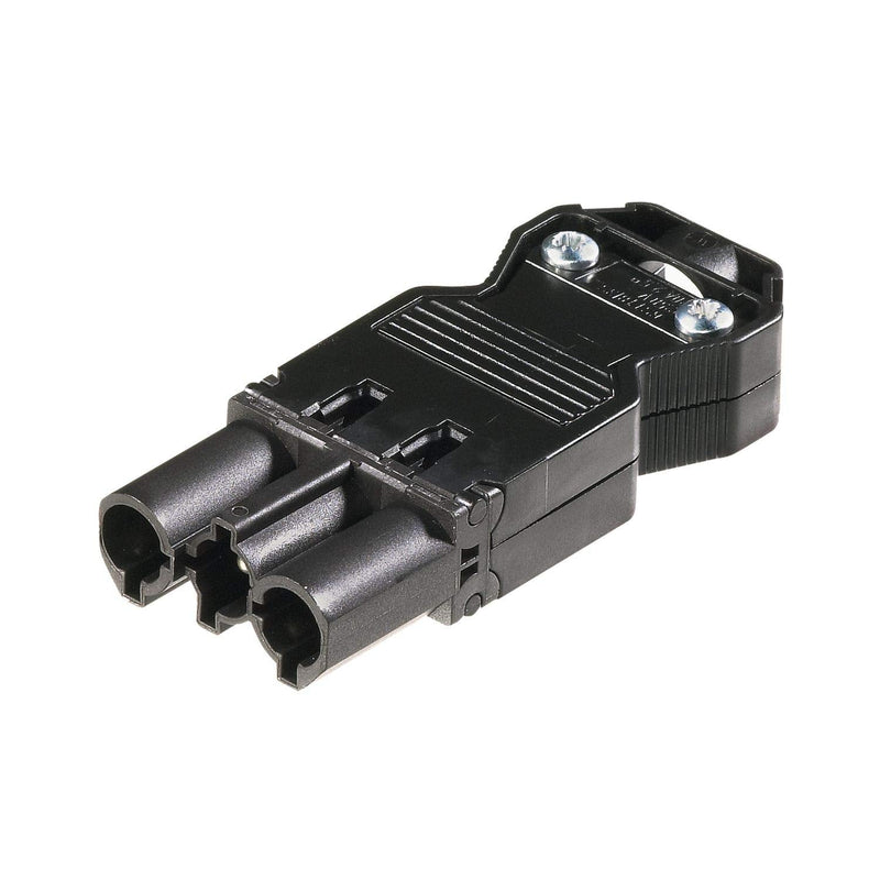 Wieland accessory / spare part, W socket 230 V, male, length 70 mm, width 28 mm, height 12 mm 800100 1 piece socket part with strain relief