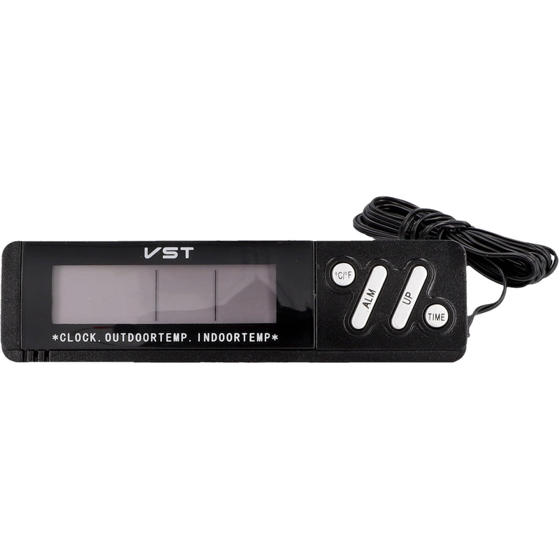 UNITEC thermometer for indoor and outdoor use, with digital display, measuring range -50°C - +70°C, switchable ice alarm at +4°C