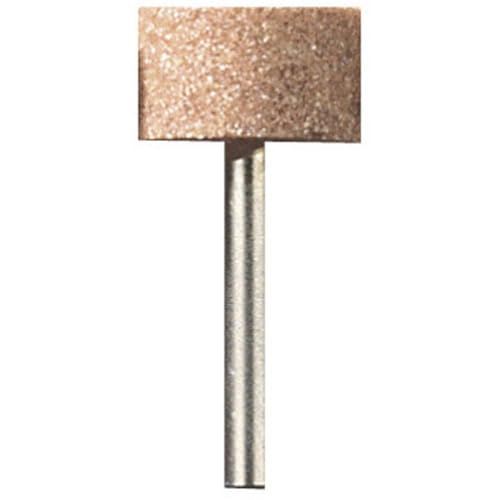 Dremel 8193 Corundum Grinding Tip - Accessory Set for Multifunctional Tool with 3 Grinding Tips 15.9 mm for Sharpening, Smoothing and Grinding Metal, Castings, Welded Connections, Rivets and Rust 8193 - Cylinder Large 15.9 mm