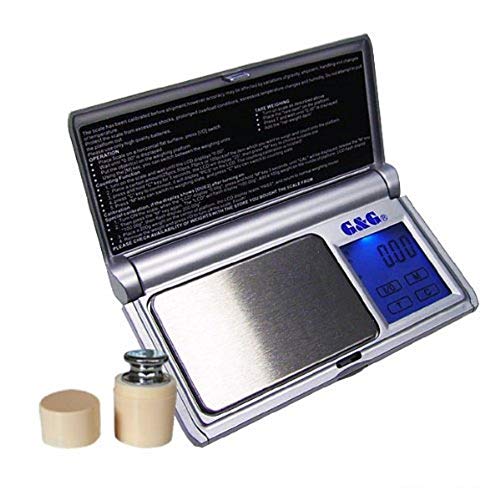 50g/0.005g pocket scales BS + calibration weight (FREE!) Fine scales Digital scales Gold scales Coin scales G&G