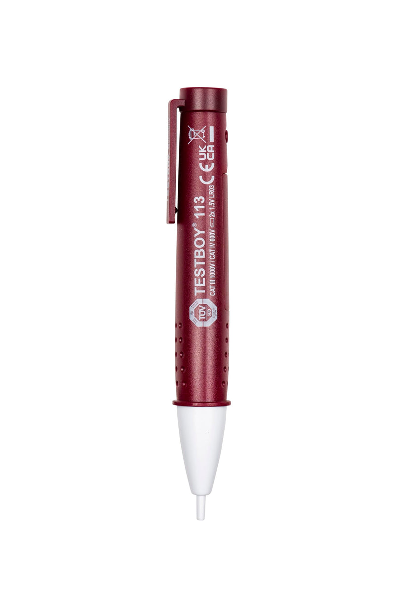 Testboy 113 Non-Contact Voltage Tester Acoustic Single