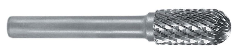 Ruko 116048 Carbide Burr, Hemispherical, Form C, Roll Round (WRC), 3 x 38 mm