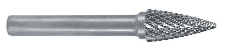 RUKO 116025 - Fresas metal duro forma G - SPG Arco en punta (6 x 58 mm)