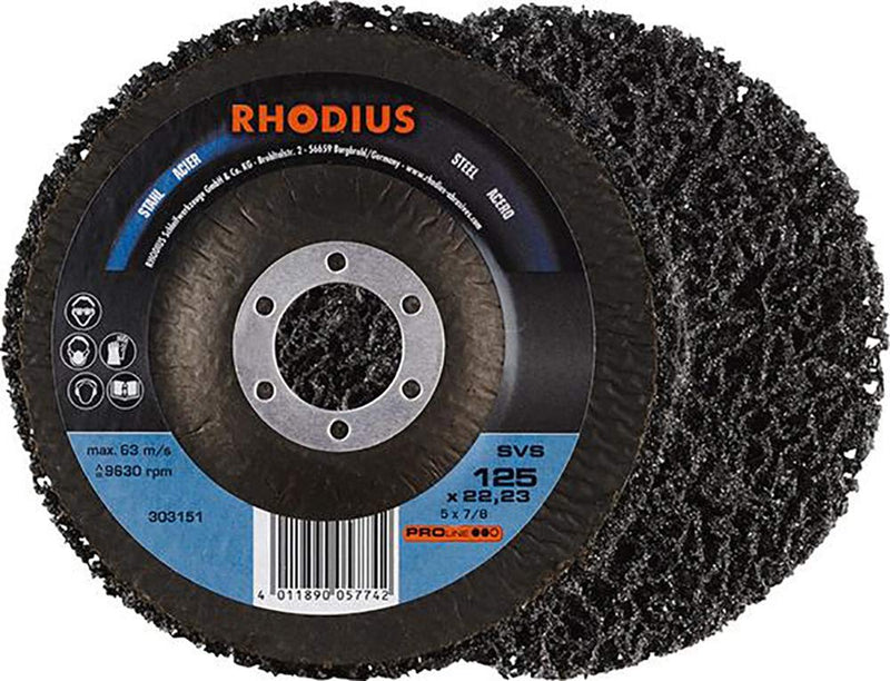 Rhodius 303151 SVS cleaning fleece 125 x 22.23 mm