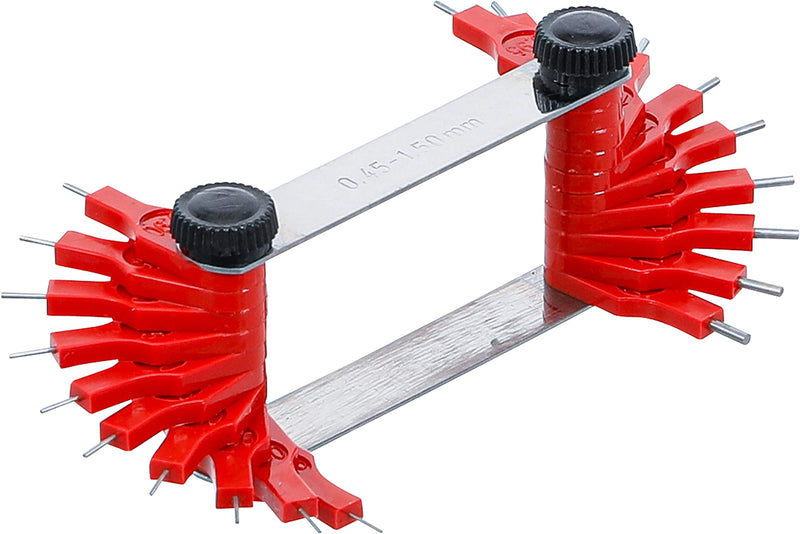 BGS 3041 | Nozzle gauge | 0.45 - 1.50mm | 20 pcs. | Injector calibration device