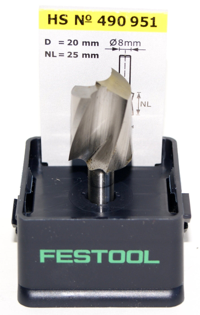 Festool spiral groove cutter HS Spi S8 D20/25