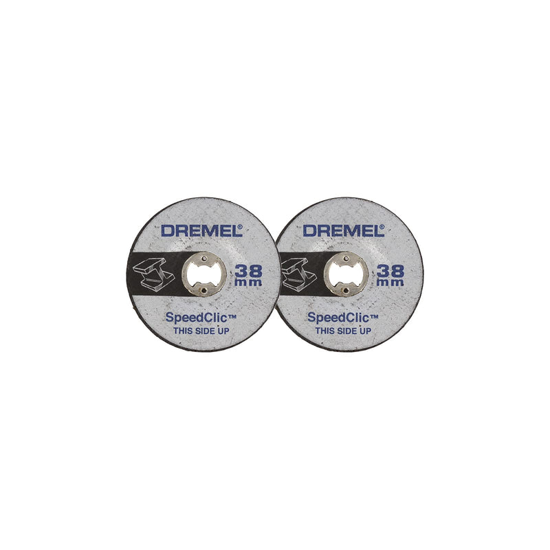 Dremel SC541 EZ SpeedClic sanding disc - accessory set for multifunctional tool with 2 reinforced sanding discs for sanding metal, aluminum, steel and much more