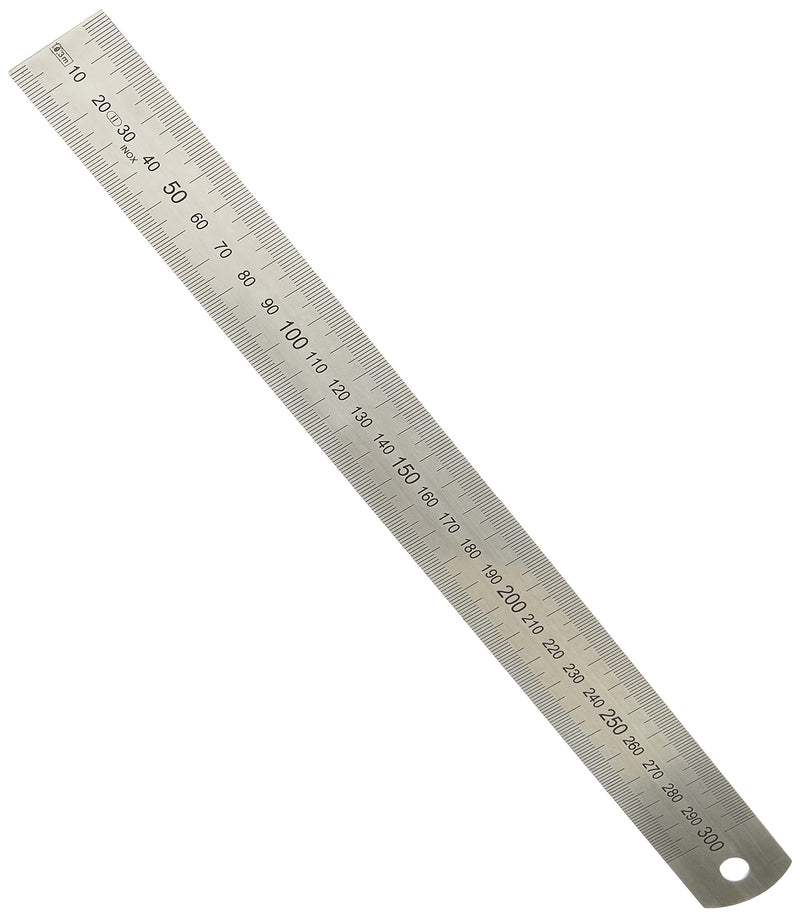 Helios Preisser steel rule, flexible (stainless spring steel, EC class II, length: 300 mm) 0460 207 300 x 30 x 1 mm single