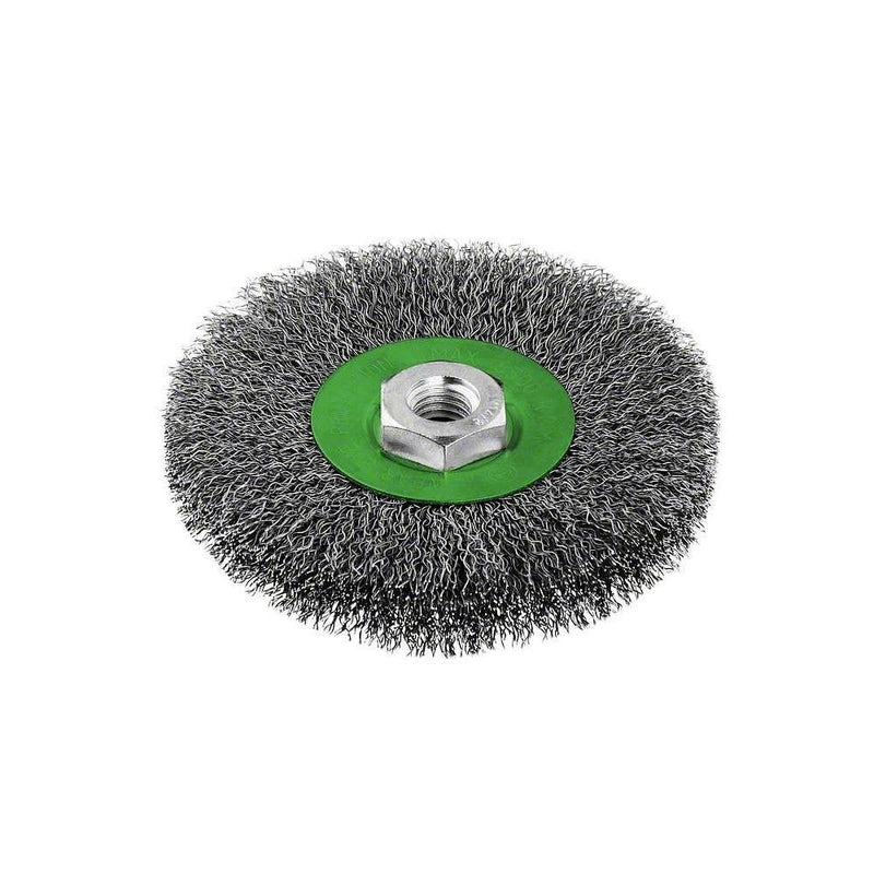 Bosch Accessories Bosch Professional 1x disc brush corrugated stainless steel wire Clean for Inox (steel, aluminum, Ø 115 mm, 0.3 mm, M14, angle grinder accessories) disc