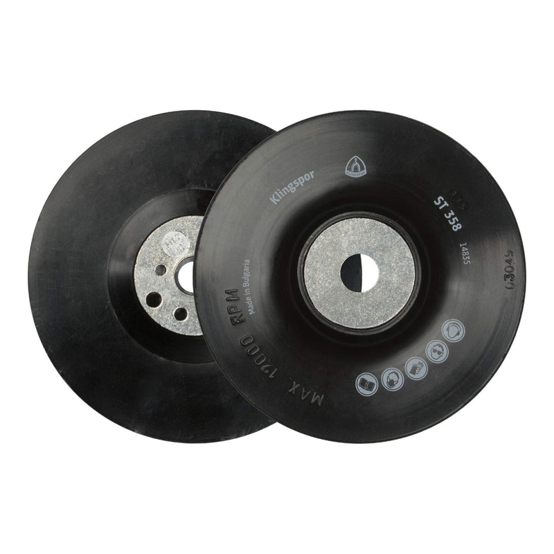 Klingspor 14859 - ST 358 support plate, ⌀ 115 mm, packaging unit 1 - thread M10