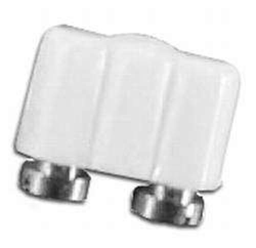 VS-ELECTRONIC - 331002 Miniature coupling, 2.6 mm, 2-pin, white 61/17 white