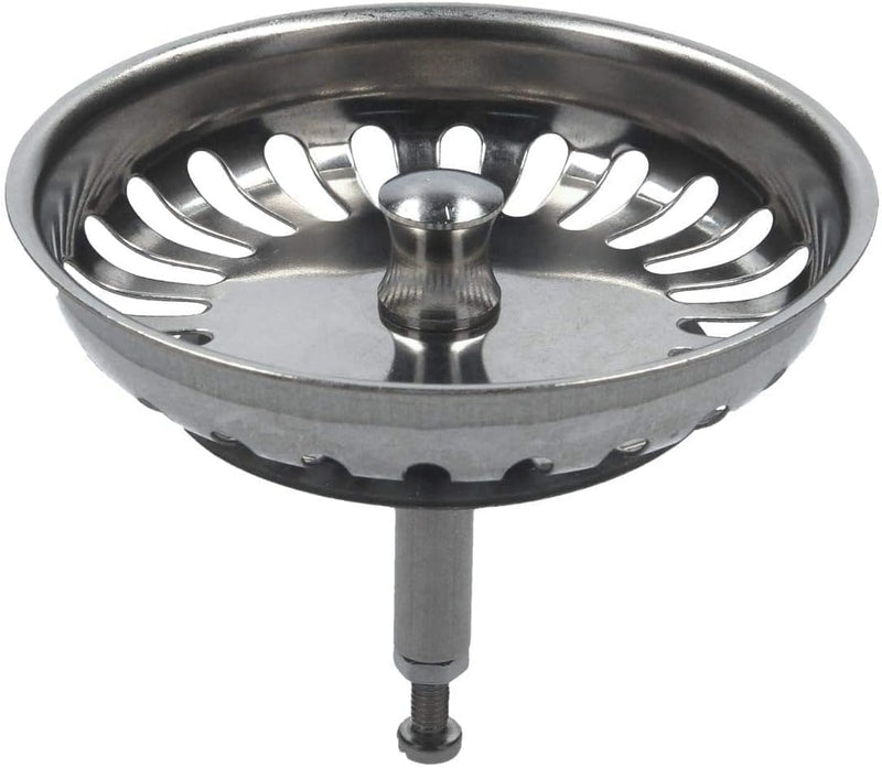 Blanco sieve basket with spigot for eccentric operation stainless steel, 8,2 cm | Diameter = 82 mm (24 slots) VI | Diameter 8.2 cm Single