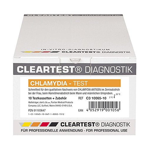 CLEARTEST 05956795 Chlamydia complete set (pack of 20)
