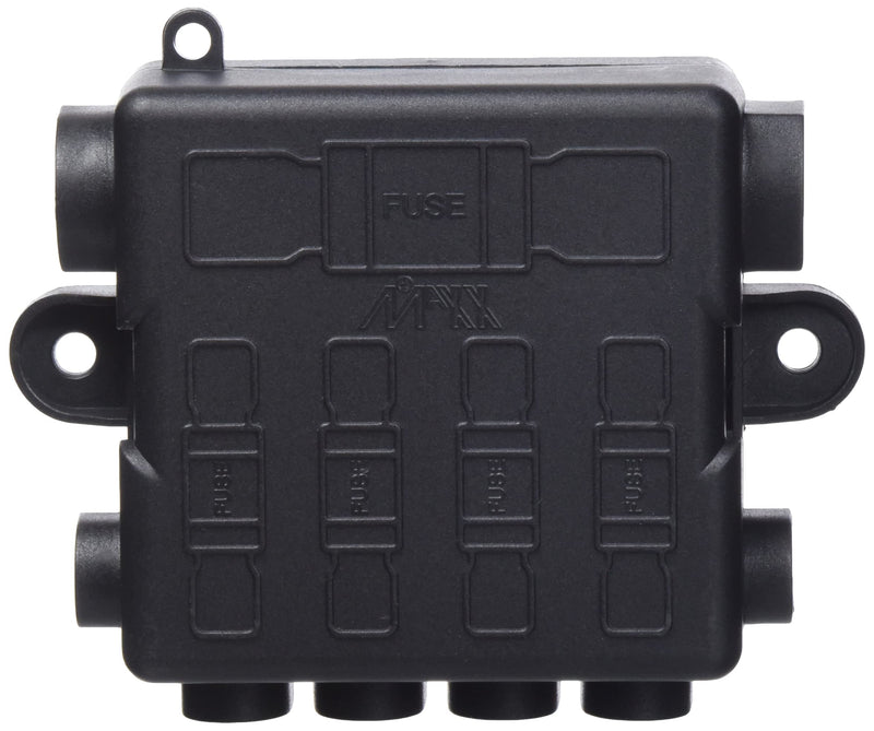 Fuse holder for 4 x Midi fuse + 1 x Mega fuse 116 x 87 mm single