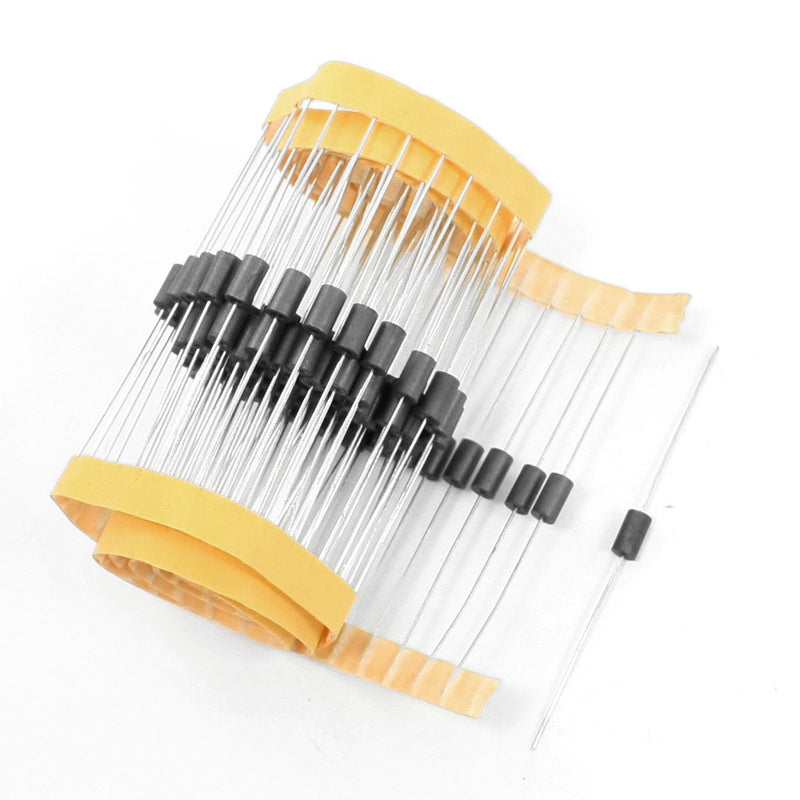 sourcing map 100pcs 3.5mm x 6mm x 0.8mm Ferrite Beads Inductors Axial Cable Self Induction Coils and Static Power Converters