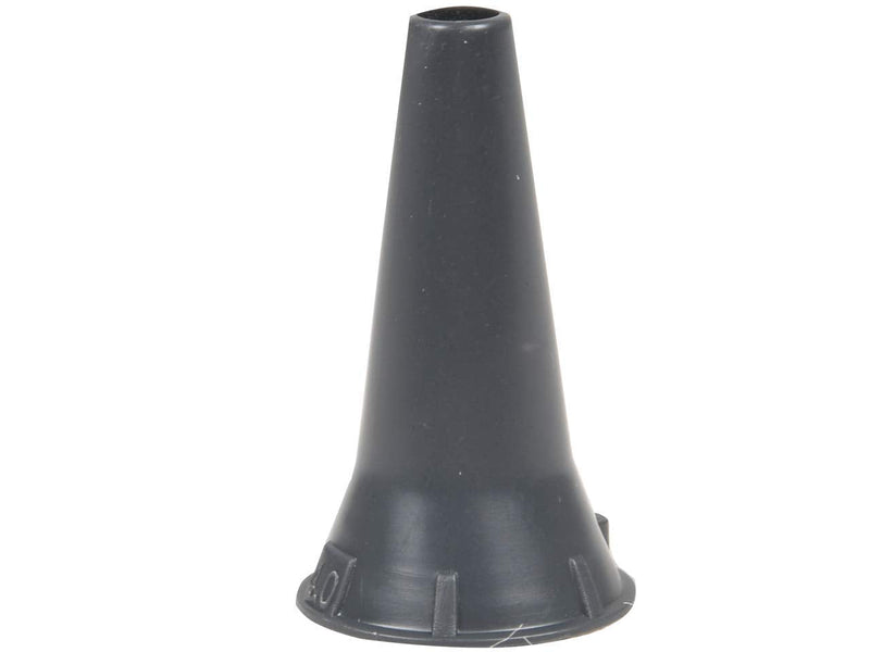 GIMA - Mini disposable ear speculum, Ø 4 mm, gray color, latex free, pack of 250 pieces gray