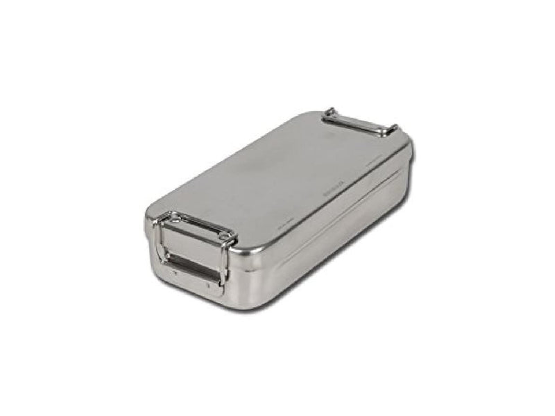 GiMa SpA 26668 stainless steel box with handle, 18 x 8 x 4 cm
