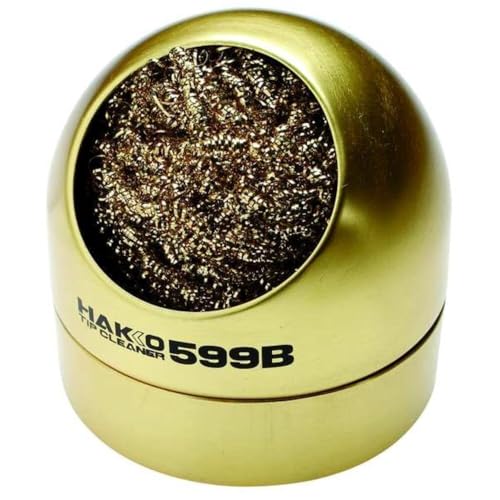Hakko 599B-02 Solder Tip Cleaning Wire and Holder by Hakko 599B-02 Wire + Pot