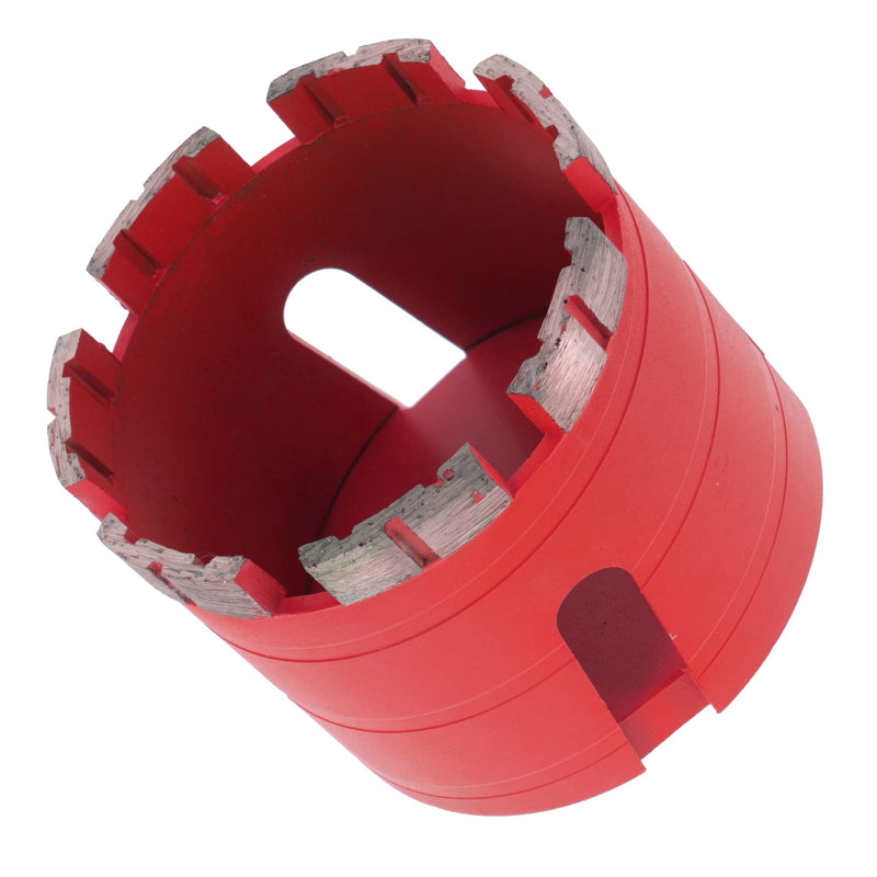 PRODIAMANT diamond countersink 82 mm x M16 concrete, brick, masonry PDX857.638 7 diamond segments 10 mm segment height