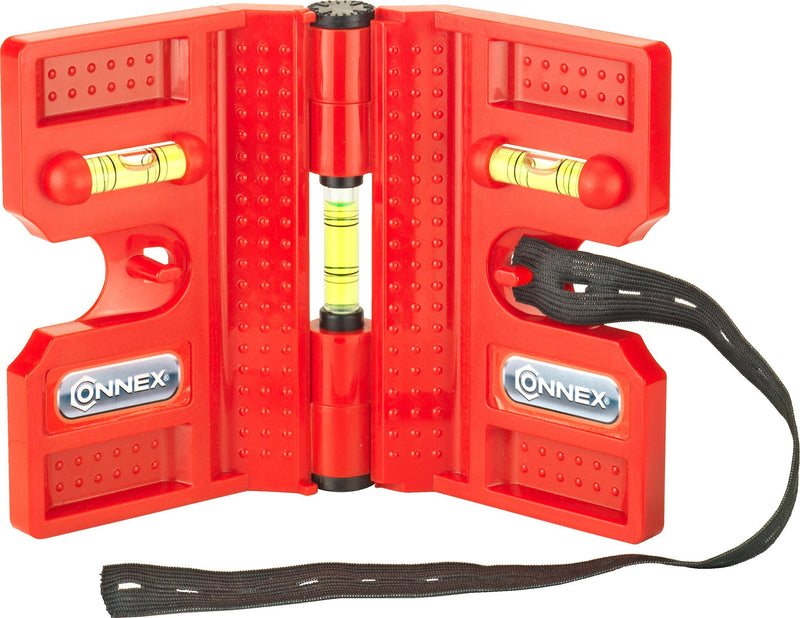 Connex post spirit level 13.5 cm, COXT743135, red