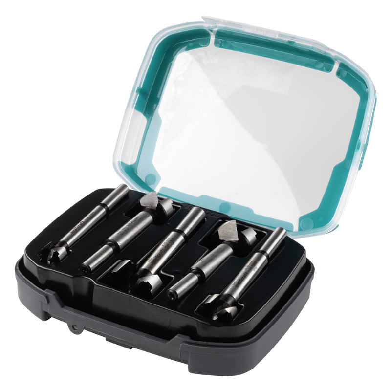 wolfcraft Forstner drill set, Ø 15-35 mm, 5 pieces. I 1002000 I For drilling in wood with and without depth limitation, 5-piece set. ø15-35x90mm