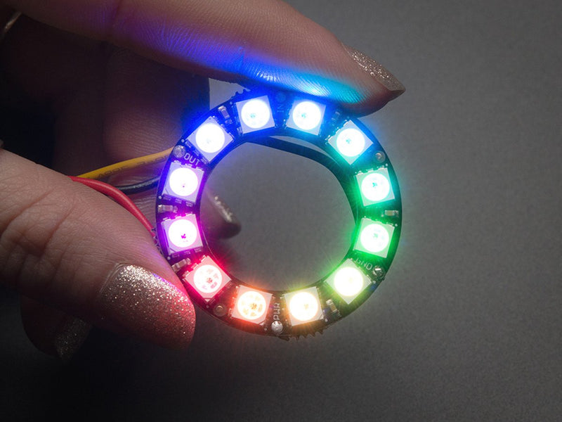 Adafruit 12 RGB Neopixel LED Ring