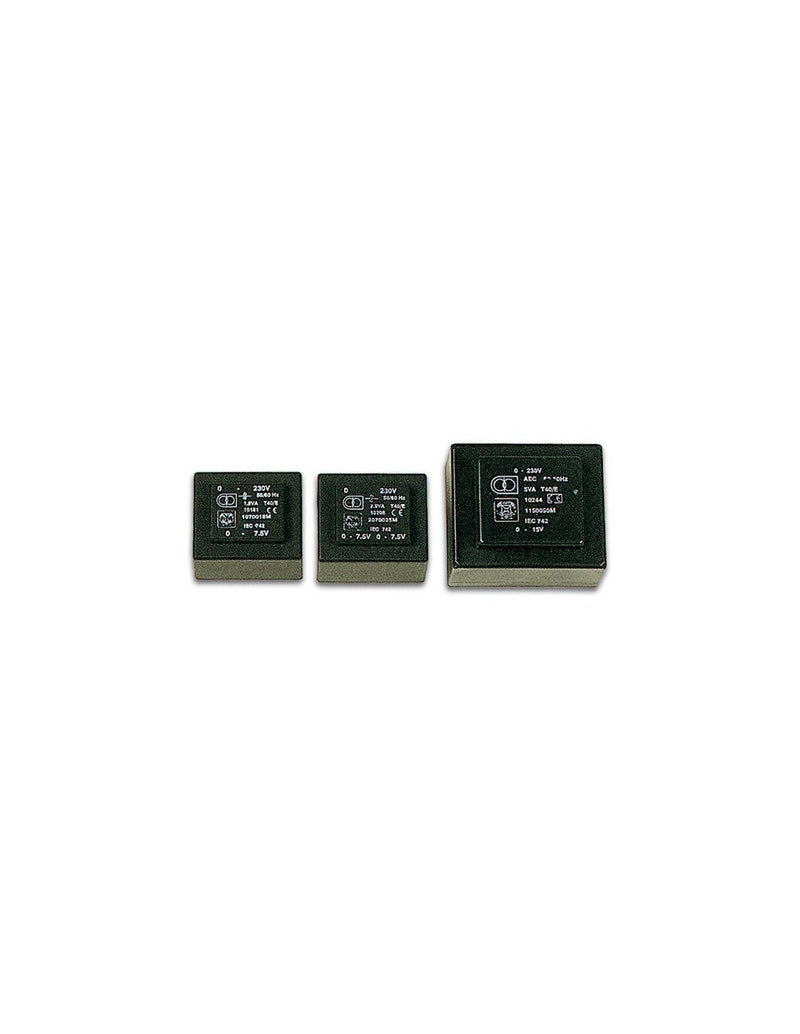INFO GAMES - 1070050M print transformer, 5VA, 1 x 7.5V, 1 x 0.667 Amp 138793