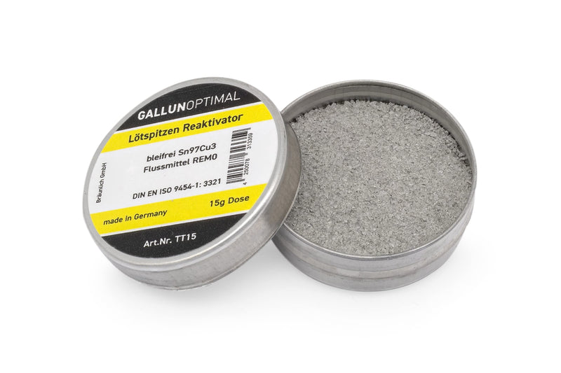 TechnikRat TT15 soldering tip reactivator lead-free 15g can single
