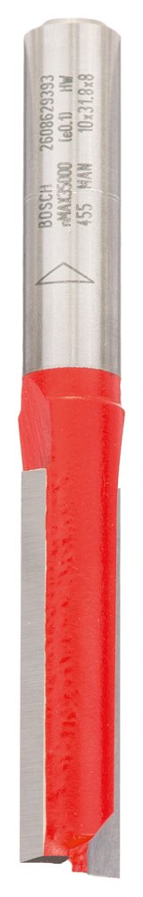 Bosch Professional groove cutter (for wood, shaft 8mm, Ø10mm, working length 31.8mm, total length 69mm) D1 10 mm length 31.8 mm G 69 mm