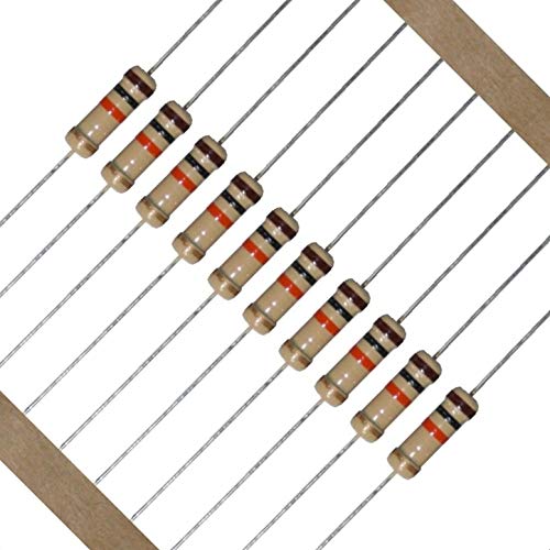 Power resistor 470 Ohm, carbon layer 1W, set of 10