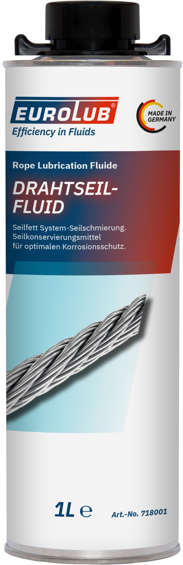 EUROLUB wire rope fluid spray, 1 liter