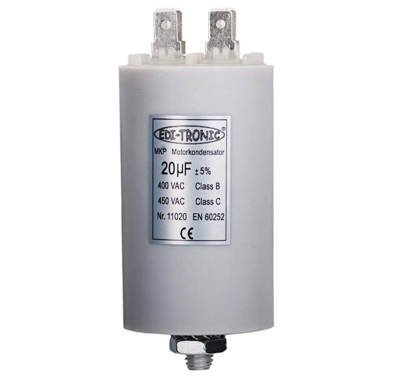 Capacitor starting capacitor motor capacitor working capacitor MKP 20µF 450V 20µF plug